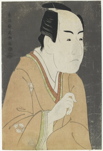 Ichikawa Monnosuke II as Date no Yosaku, May 1794 by Toshusai Sharaku